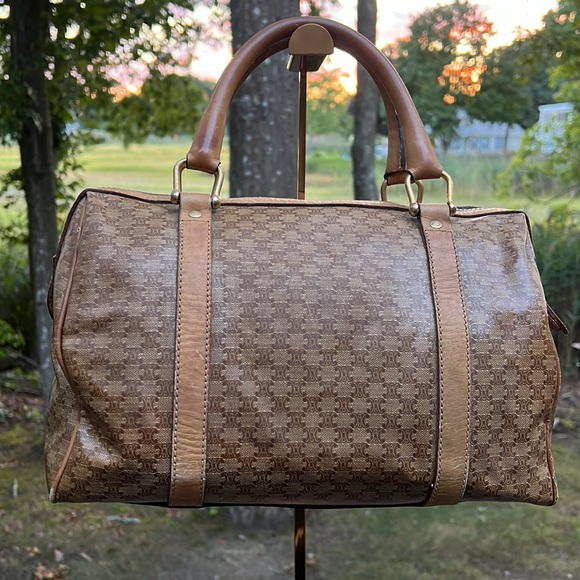 Celine with Exposed Piping 2 corners - Celine Macadam Boston Bag - Picture 6 of 16